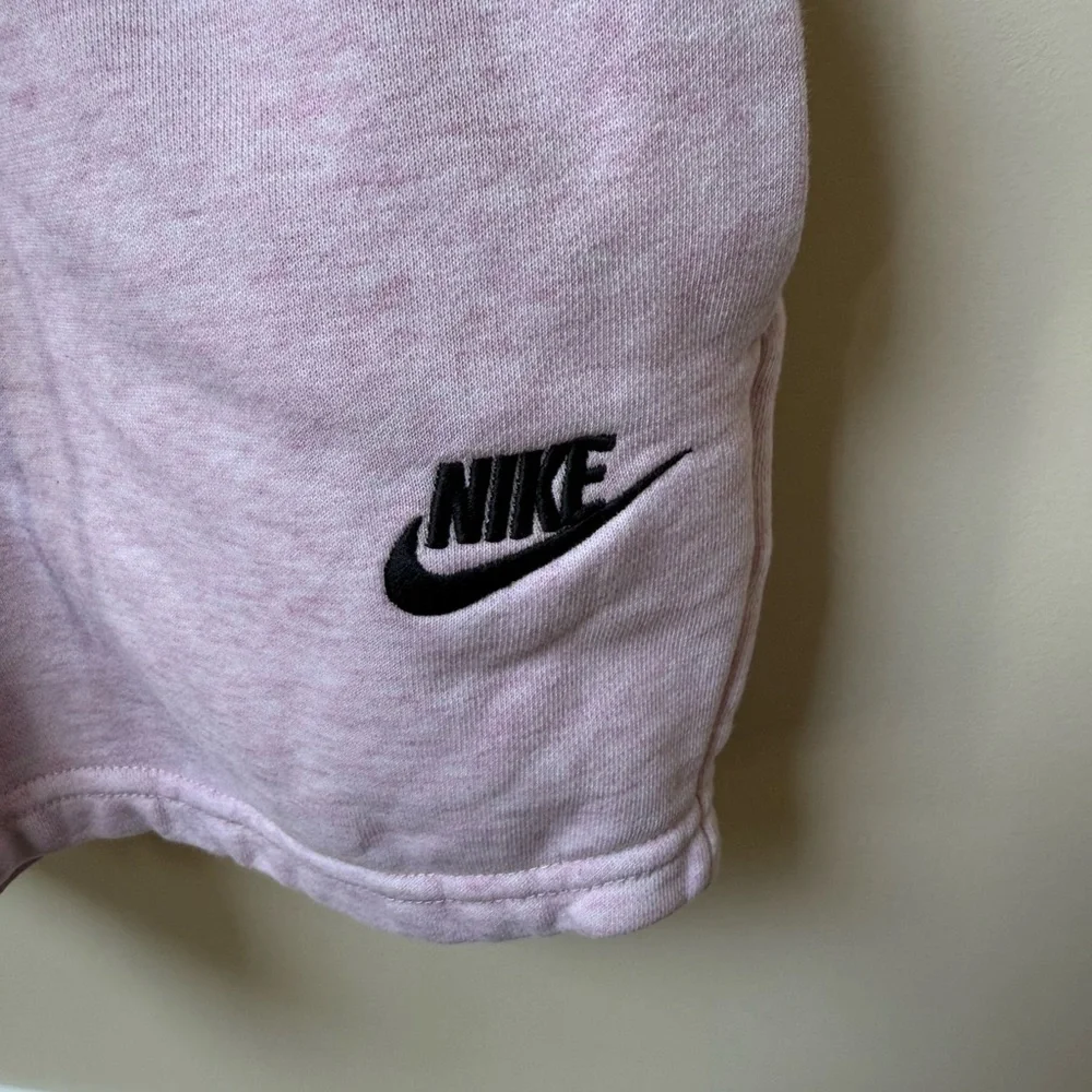 Nike Women's Soft Pink Athletic Shorts - Picture 2 of 4
